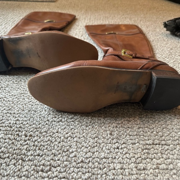 Coach Leather Riding Boots - Picture 2 of 5